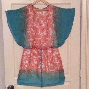 Paisley design summer with lining .