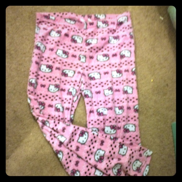 Hello kitty sleep pants size xl