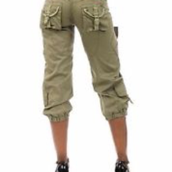 apple bottom cargo capris