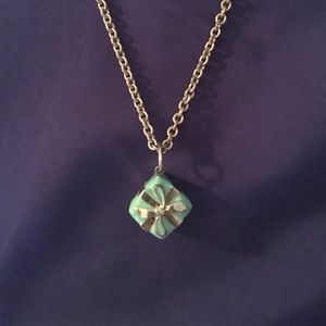 Tiffany and Co Blue Box Charm and Chain