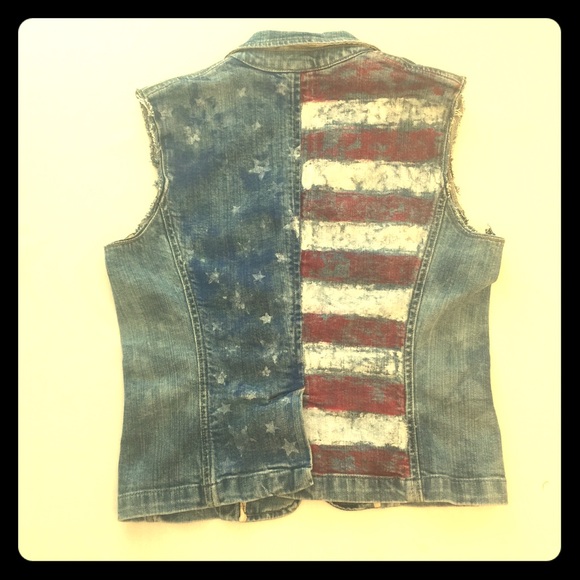 Gap Denim Americana Vest
