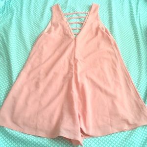 pink romper made by solemio