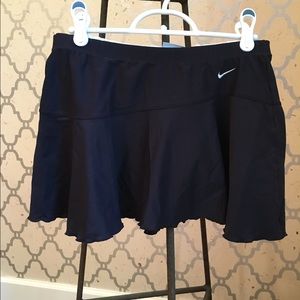 Nike black tennis/golf skirt