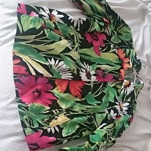 Chico's size 1 floral print jacket