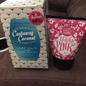 Castaway coconut and tickled pink big fat yummy