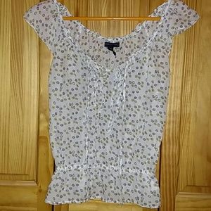 Banana Republic Floral Blouse