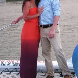 Old Navy Ombré Maxi Dress