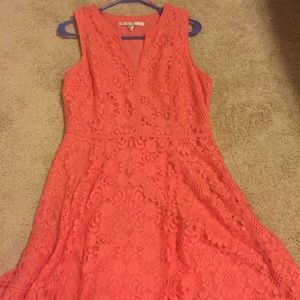 Coral Dress
