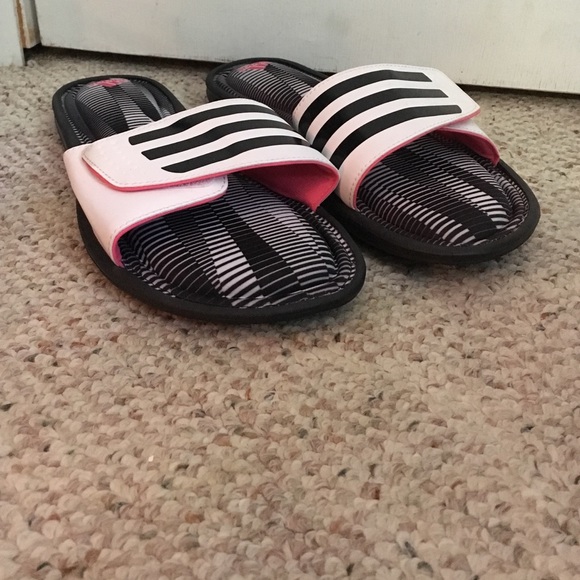 Slide on sandals
