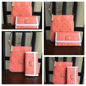 Guess cross body bag and wallet