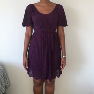 CLEAROUT SALE! Max Studio pleated dress purple NWT