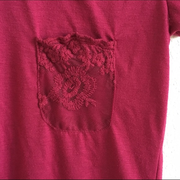 Maroon top from Rue21! - Picture 2 of 4