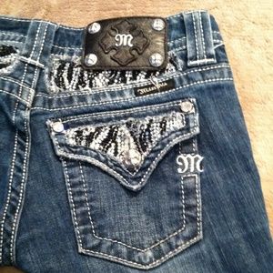 26X31.5 miss me zebra