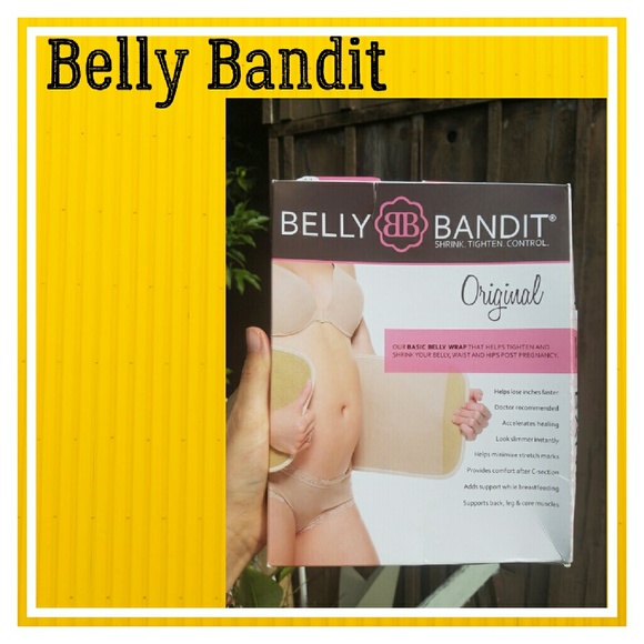 Belly Bandit waist velcro strap Medium - Black