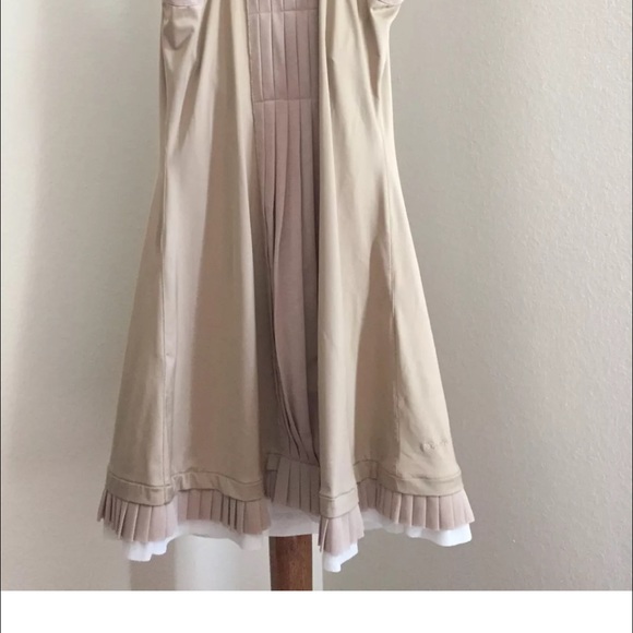 Rare Maria Sharapova Beige & White tennis dress, M - Picture 4 of 4