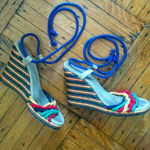 Marc by Marc lace up wedges