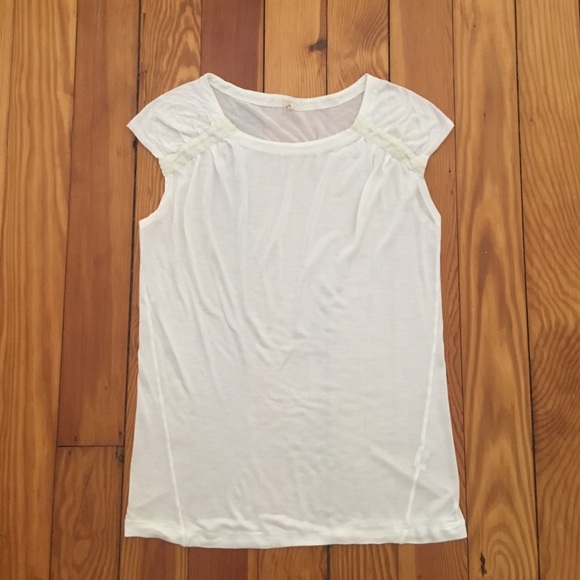 J.crew White Tee