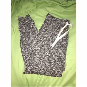 Grey sweatpants