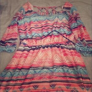 Multicolored dress