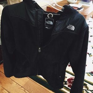 North Face hooded jacket; worn once