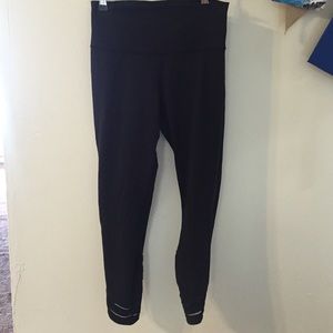 high times pant with mesh detail