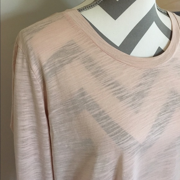 Pink Long Sleeve Shift Dress - Picture 4 of 4