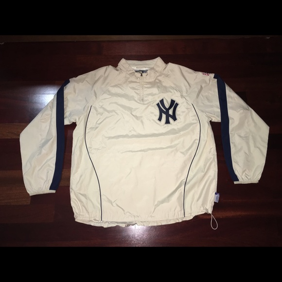 yankees pullover jacket