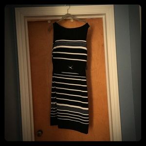 White House Black Market Stripped dress