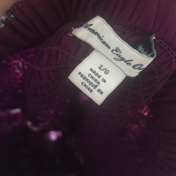 Ruffled American Eagle Summer Dress - Picture 2 of 3