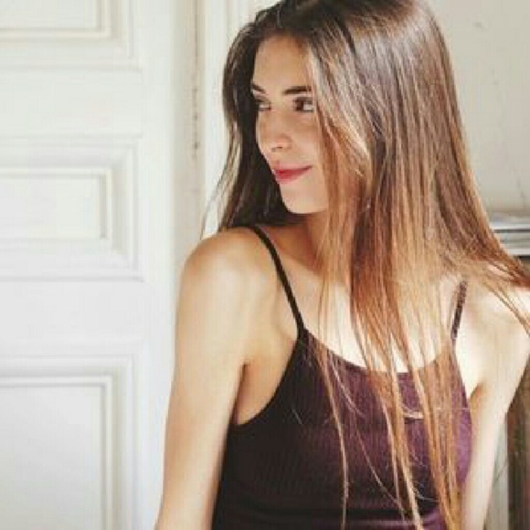 Brandy Melville Maroon Tank