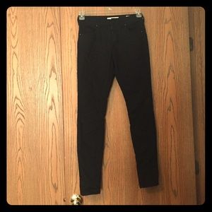 Black Bullhead high-rise jeggings