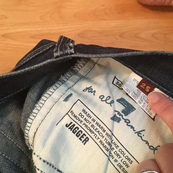7 FOR ALL MANKIND: Jagger bootcut - size 25 - Picture 4 of 4