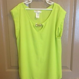 A'GACI neon green size small top