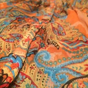 Boho Floral Bathing suit cover up