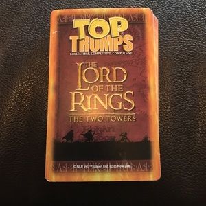 The Lord Of The Rings Top Trumps Card Game