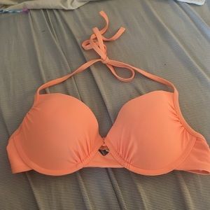 Bright Orange Bikini Top