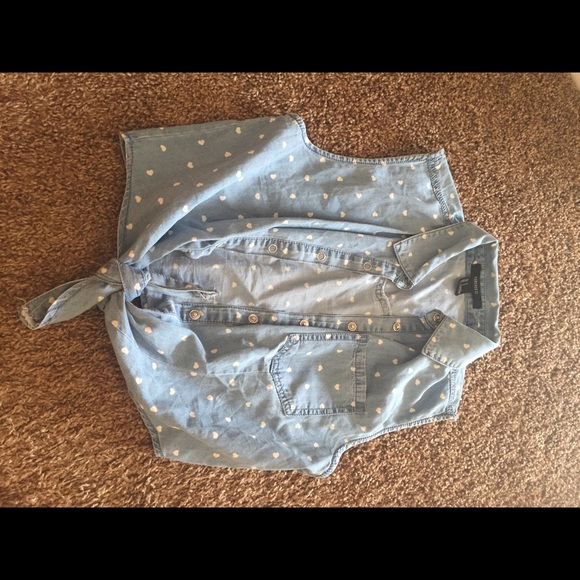 Forever 21 tie shirt