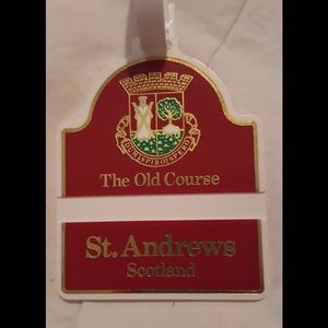 St Andrews golf Tag