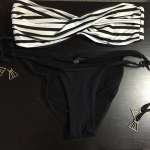 Strapless stripped bikini SOLD