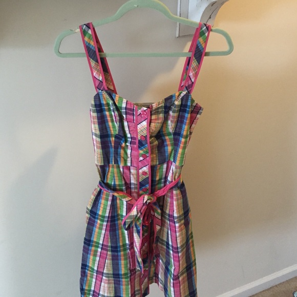 Plaid Lilly Pulitzer.