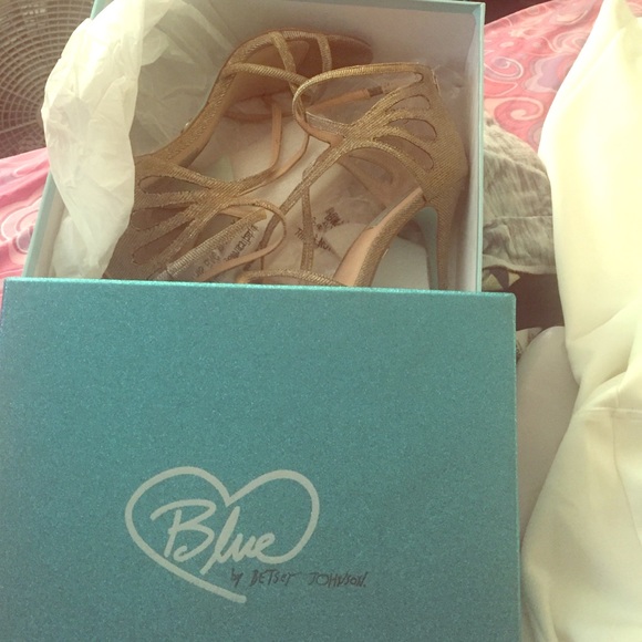Gold heels