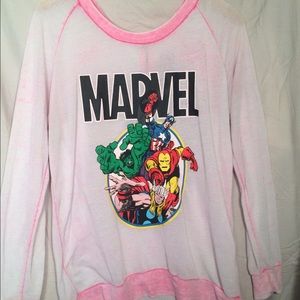 Pink Marvel Sweater