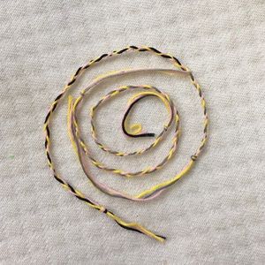 Hand braided friendship wish bracelets