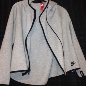 Nike gray and black jacket🎉🎉