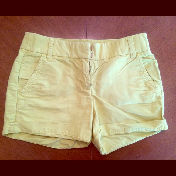 J.Crew bright green shorts