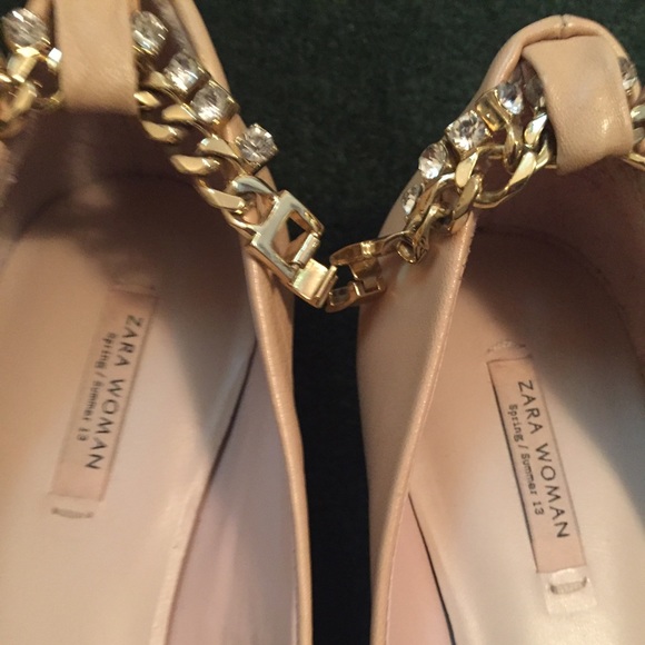 Zara preowned flats 38/7.5 so cute - Picture 2 of 4