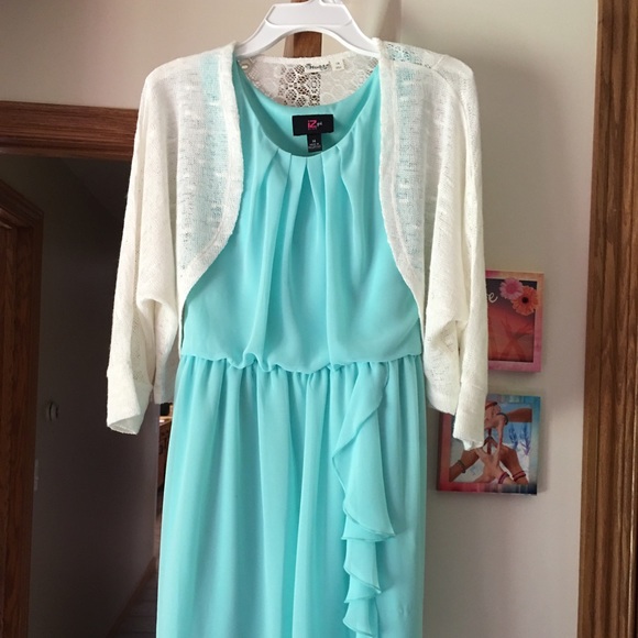 Girls dress and sweater