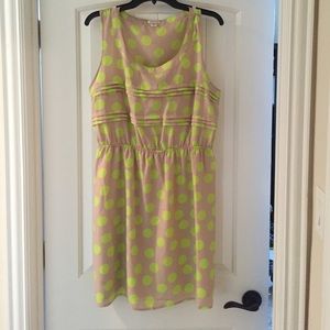 Polka dot women's dress