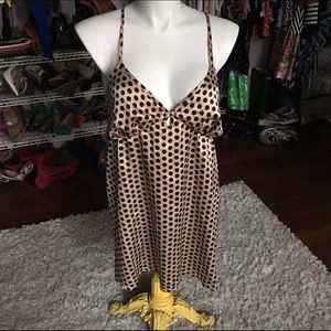 Cacique Polka Dot Sleep Camisole Size 14/16