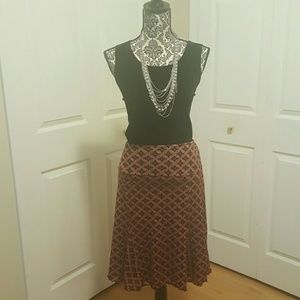 Nine & Company Patterned Skirt